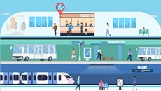 [카드뉴스] 빠르고 편리한 환승으로 대중교통 중심의 교통체계를 구현하겠습니다